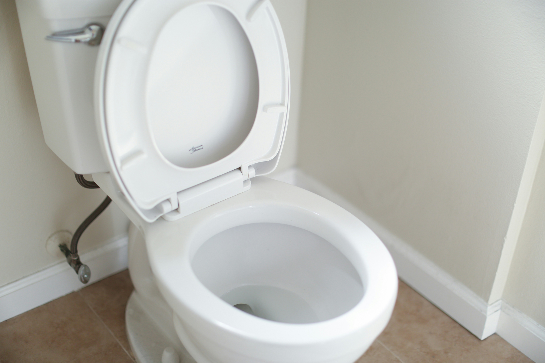 WC-Sitz im Badezimmer